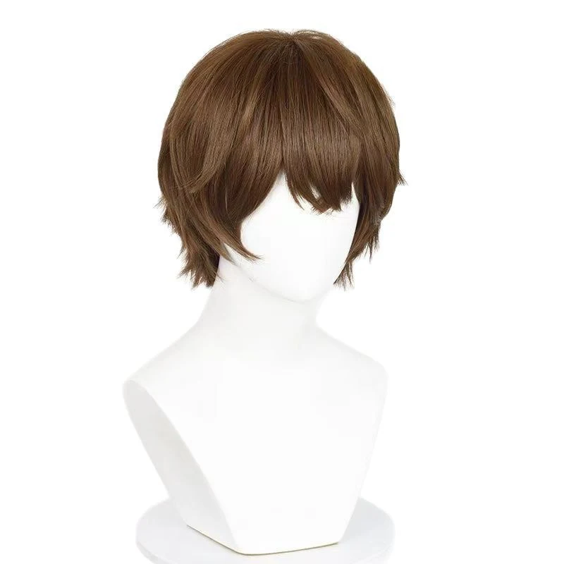Eli Clark Game Role Headgear Party Man Dress Up Accessories Simulation Wig Game Identity Ⅴ The Prophet Cos Short Hair Wig Cover