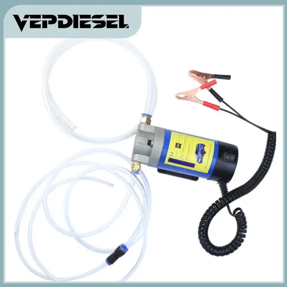 

1x 12V Oil Diesel Extractor Pump with 2pcs thicken and flexible hoses Suitable for Cars Motorcycles Boats