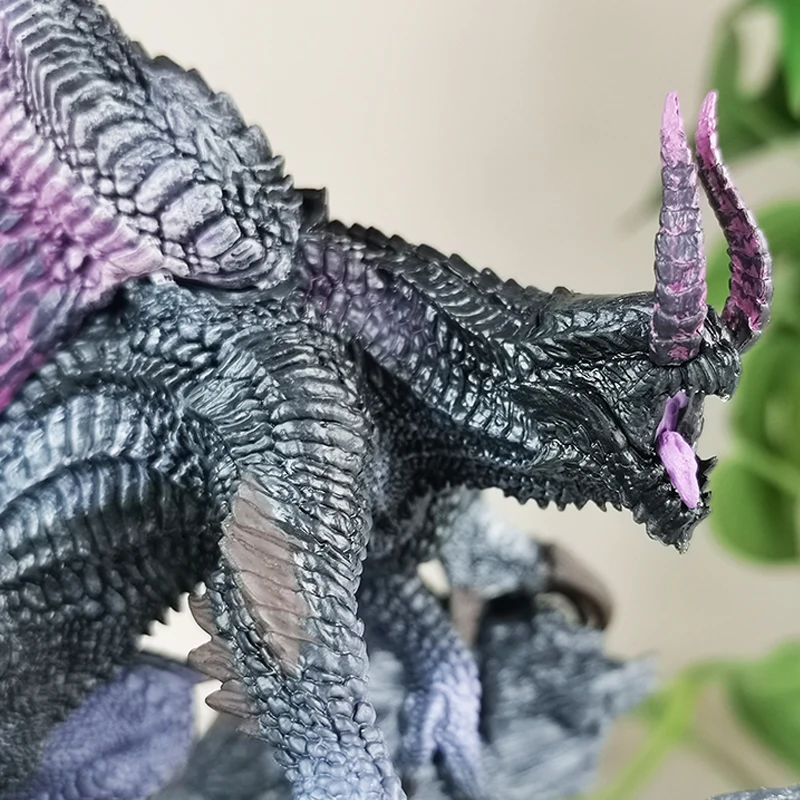 21cm Monster Hunter Anime Figure Gore Magala CFB Figures Black Erosion Dragon Figurine Model Pvc Statue Doll Ornament Toys Gift