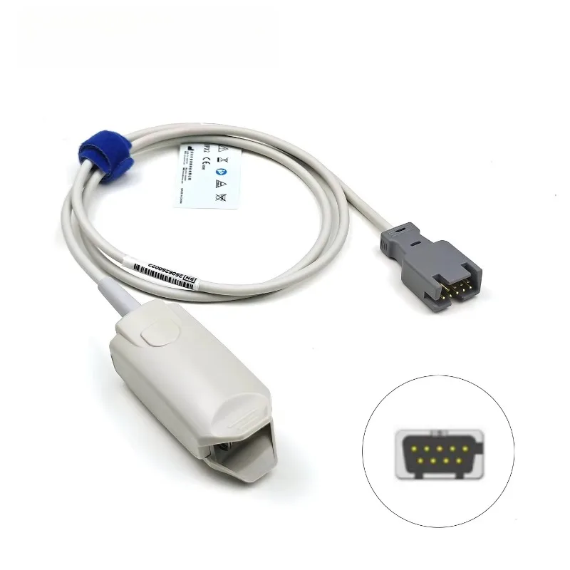 LNCS-DCI 1M Reusable Oxygen Saturation Sensor, Durable  Probe P02F1