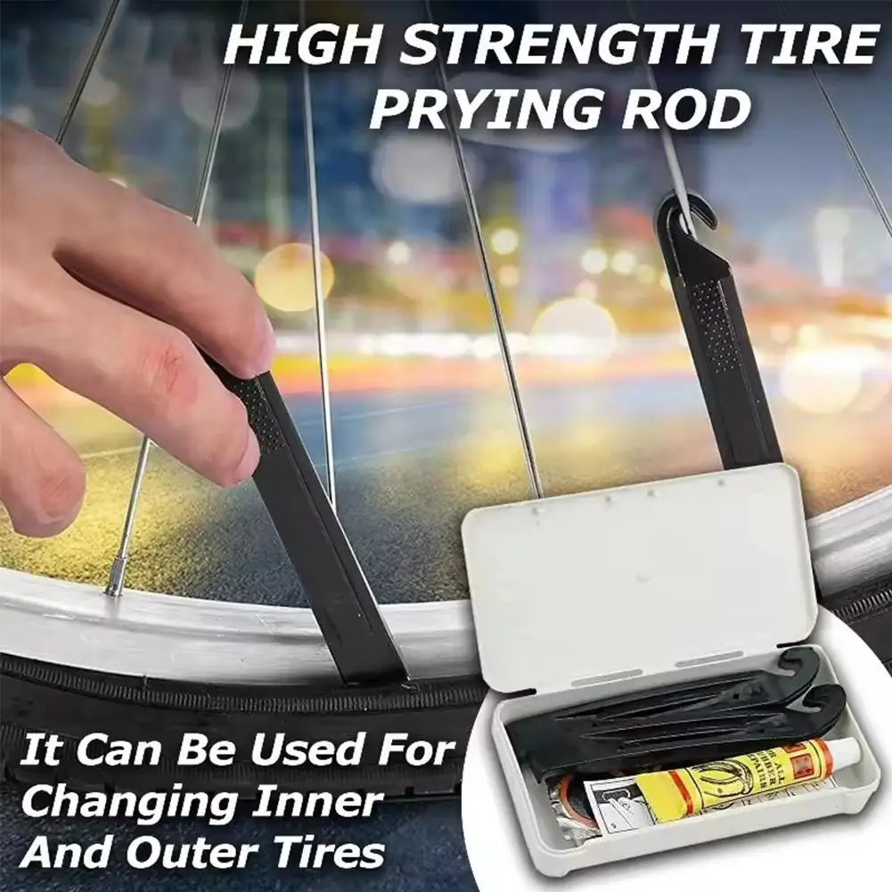 Bike Patch Kit Tire Flim Grinding Film Multifunctional Tools For Cycling Tire Patch Repair Kit Sealant Bike Tube Tool Y7K0