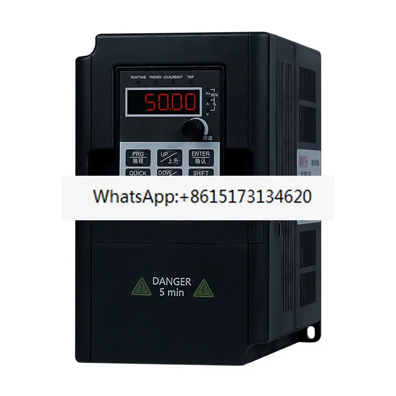 2.2KW three-phase 380V heavy-duty inverter industrial fan machine water pump small motor speed control controller