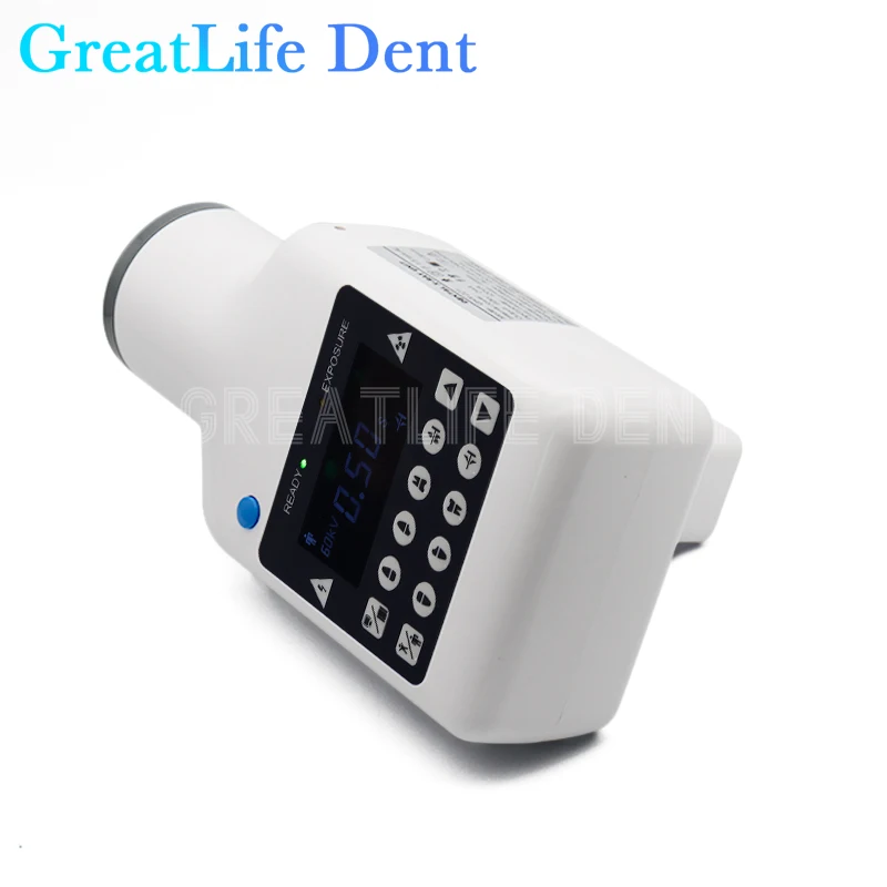 Máquina de raio X portátil GreatLife-Dent Hyperlight, Radiovisiografia Digital Compatível, Sensor Dental, Imagem Dental Film