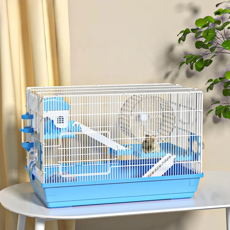 Hamster 60cm Blue-gray Pink Hamster Cage For Sale