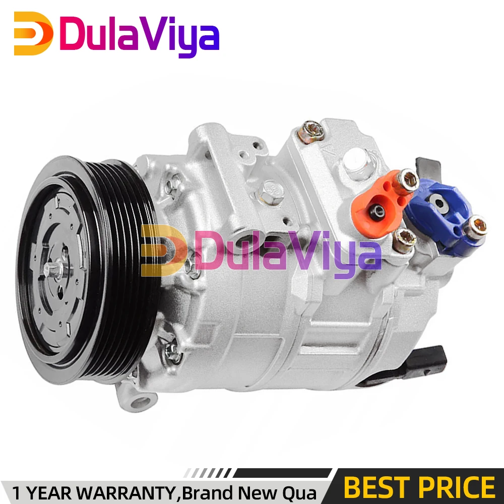 

AC Compressor For VW Volkswagen Beetle CC Golf Jetta Tiguan Audi A3 PQ35PQ46 1K0820859S 1K0 820 859S 1K0820803E