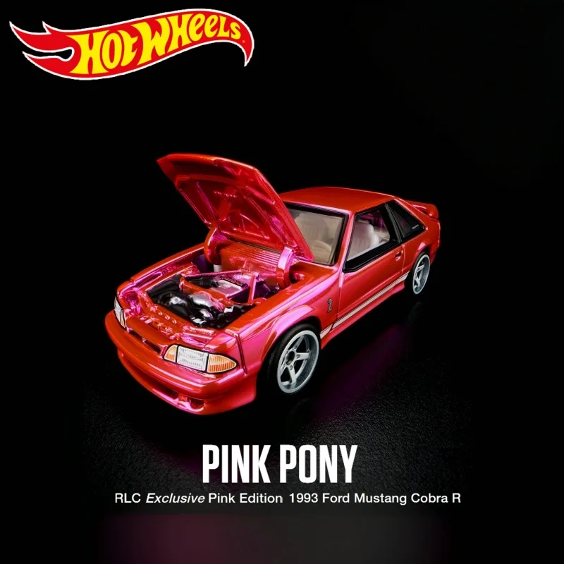

Новые оригинальные Hot Wheels Rlc 1/64 1993, Ford Mustang Cobra R, имитационная модель игрушечного автомобиля, праздничные подарки, коллекционные украшения для рабочего стола