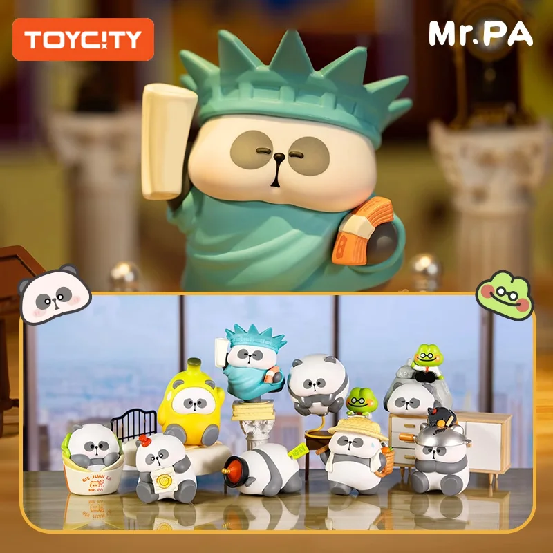 

Слипая коробка TOYCITY Mr. PA «No PUA Allowed» — случайная коллекционная фигурка панды, милый декор стола и подарок на день рождения