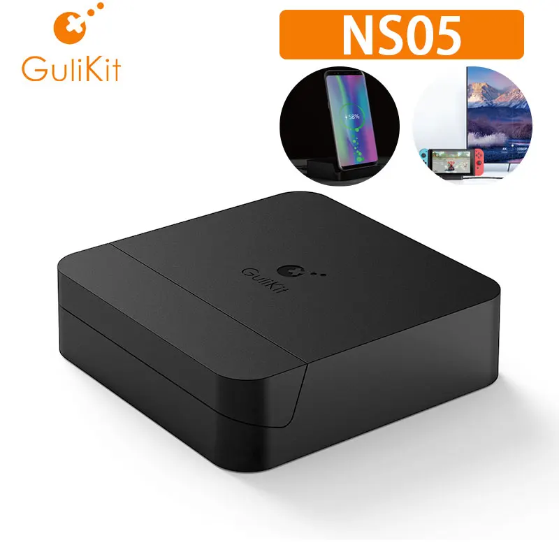 

Gulikit NS05 Portable Dock For Nintendo Switch OLED Docking Station with USB-C PD Charging Stand Adapter USB 3.0 Port For Switch