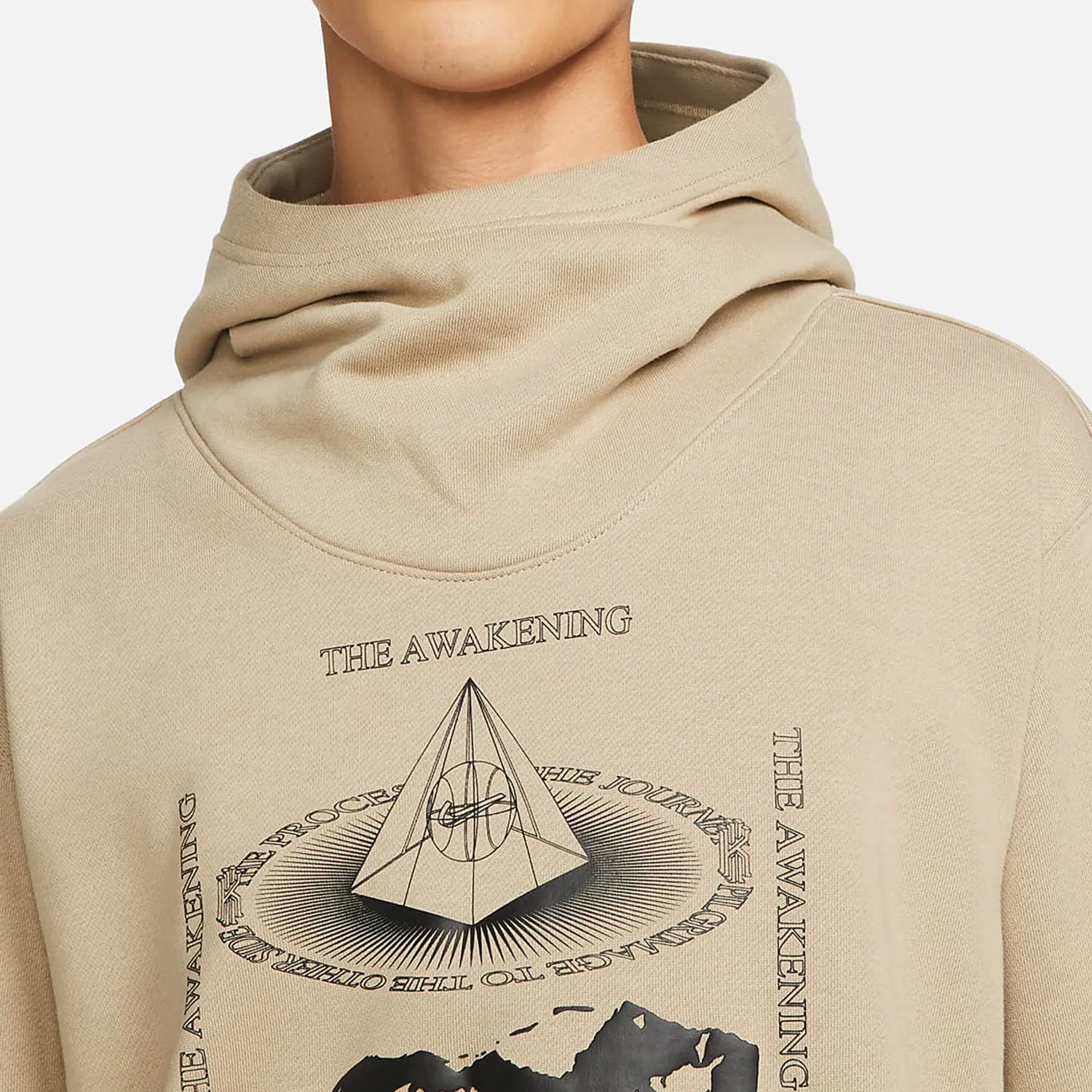 Felpa con cappuccio da basket da uomo Nike originale Kyrie Irving DA6693-247