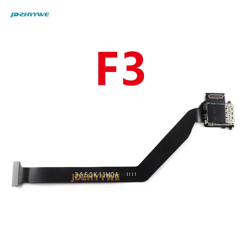 Cartão SIM Titular Bandeja Slot Leitor Soquete, Cabo Flex Fita, Conector Placa Substituição para Xiaomi Poco F3 GT F4 5G