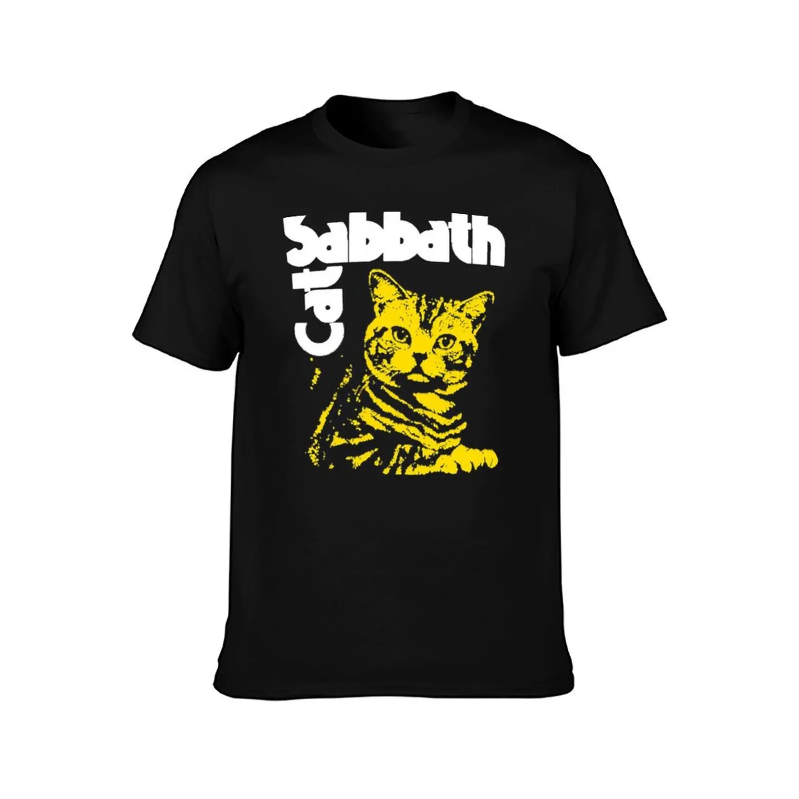 Lucky Massive Extensive Touring Cat Sabbath Funny Gifts Men Cool Gifts T-Shirt, Summer Casual Cotton Tee, Vintage Graphic Print