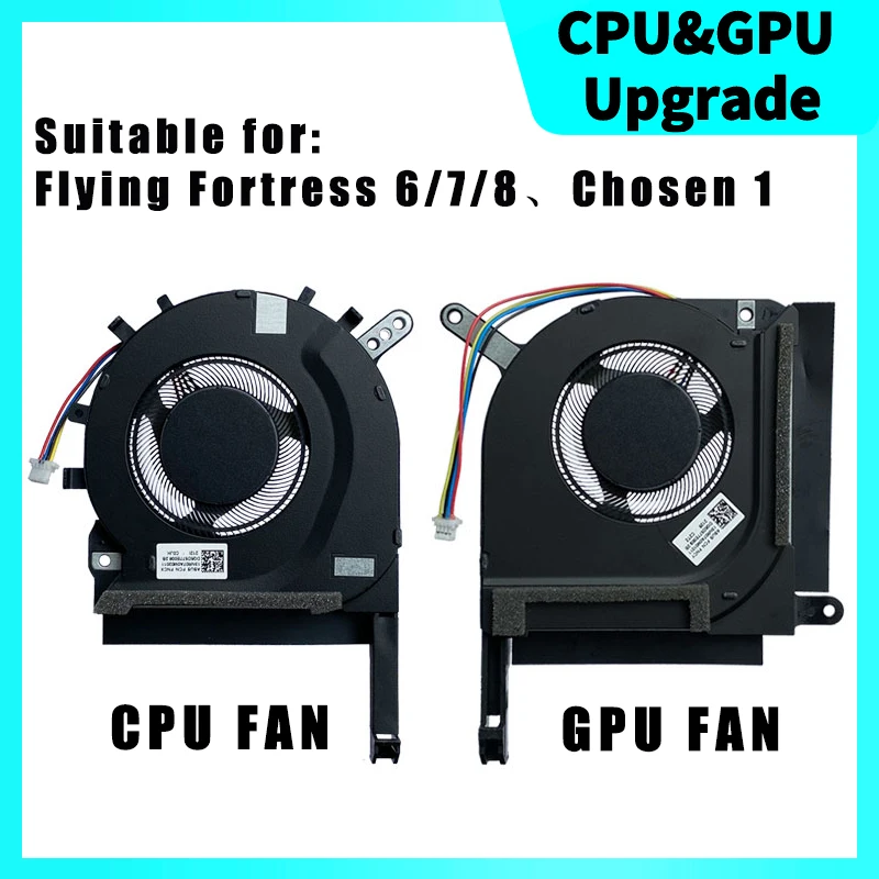 Original/Upgraded CPU GPU Cooling Fan For ASUS Flying Fortress 8 Chozen 1 FA506IV FX506 FX506LU LH FX706 Laptop Replacement Part