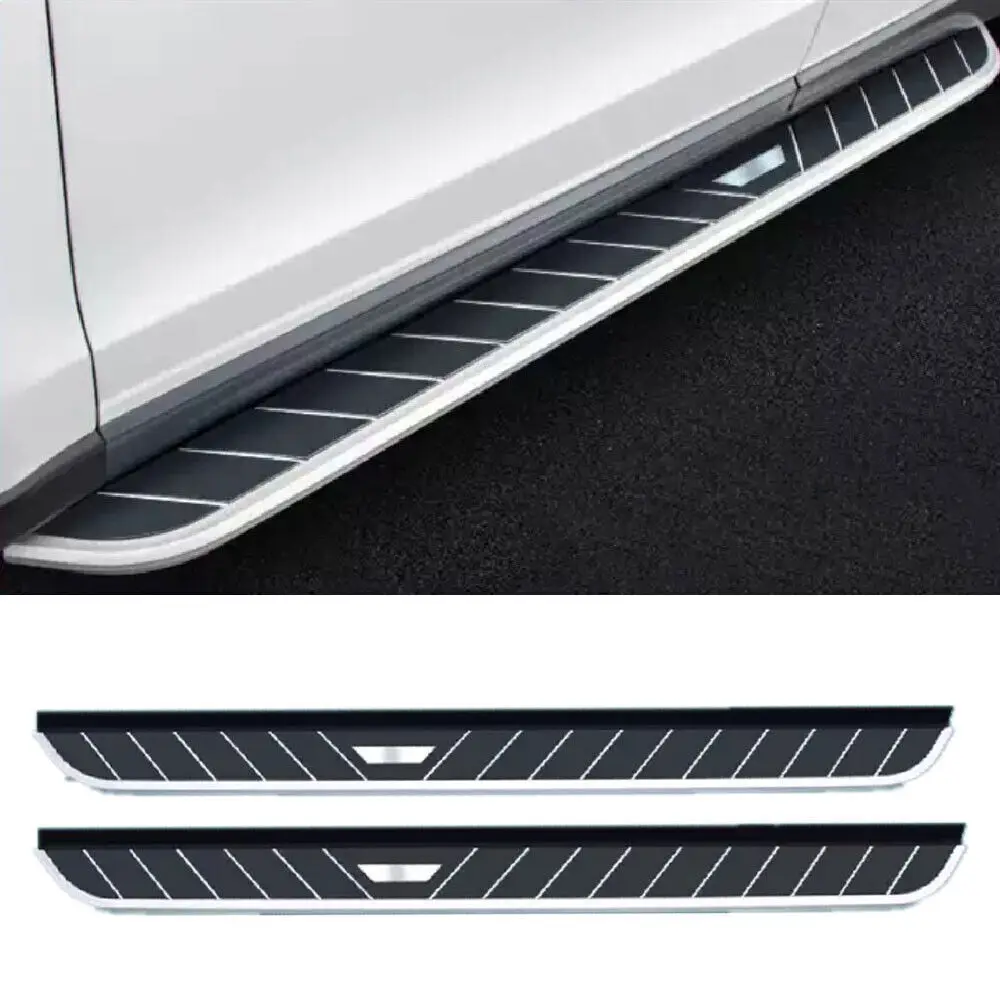 2Pcs Fit for 2023 2024 Honda Pilot Fixed Side Step Pedal Running Board Nerf Bar