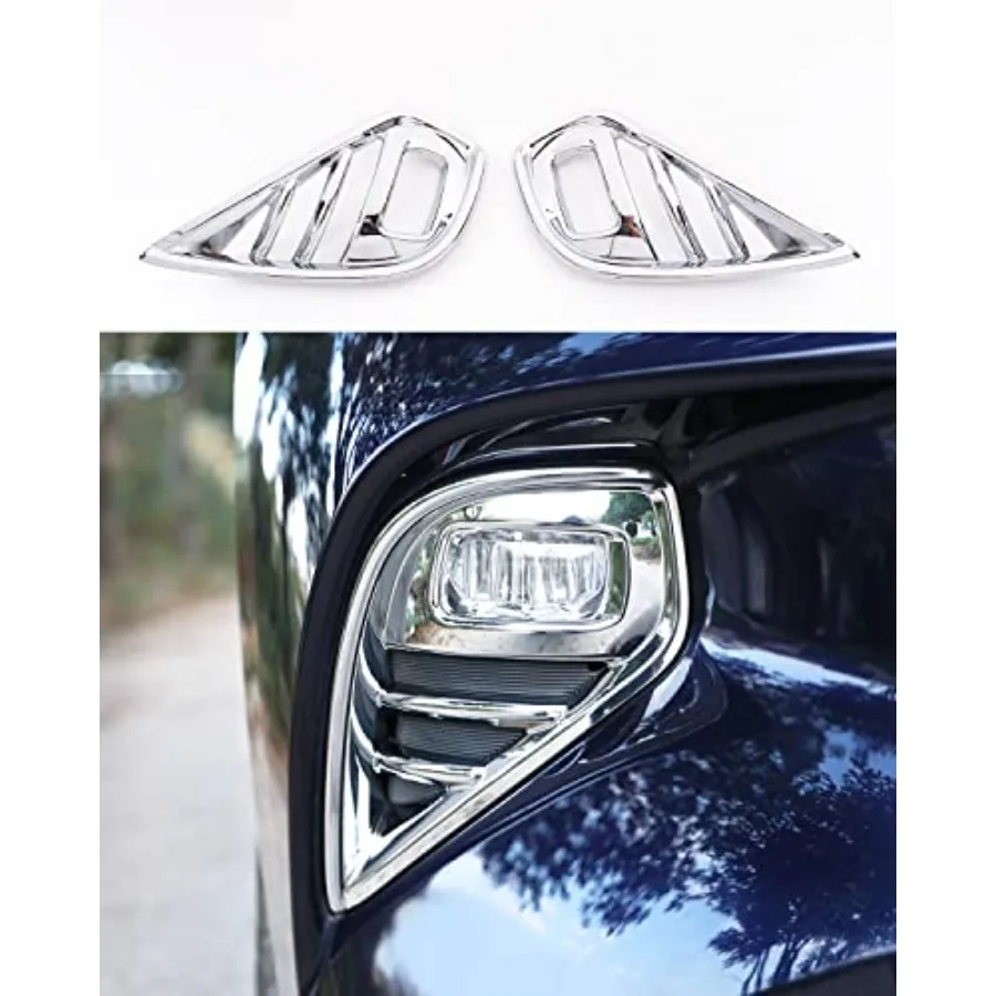 

В наличии: Хромированные накладки на передние противотуманные фары для Toyota Highlander 2025, 2024, 2023, 2022, 2021, 2020 годов выпуска, спортивные внешние аксессуары