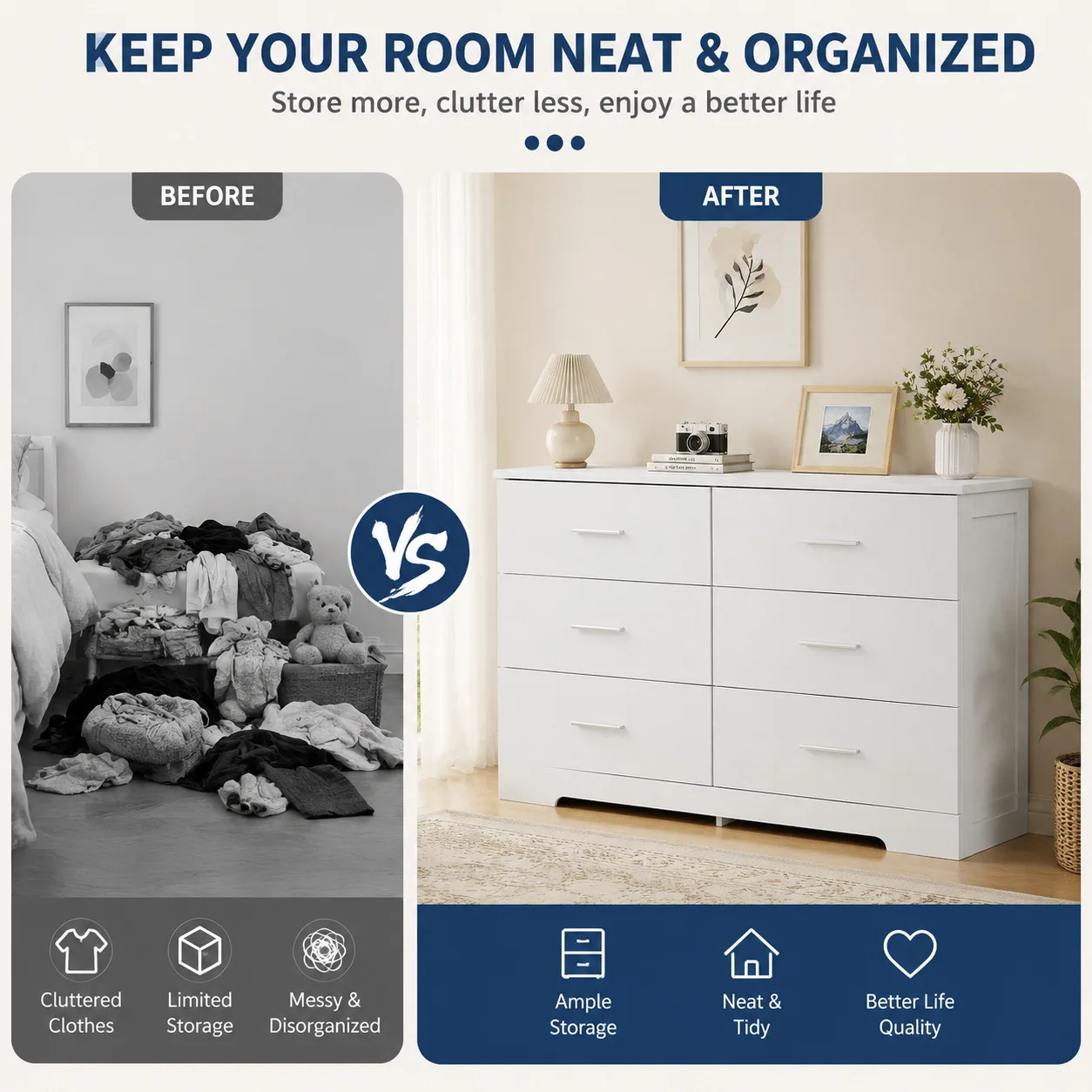 Thumbnail 2 - #8 Trending Bedroom Dresser Cabinets Right Now