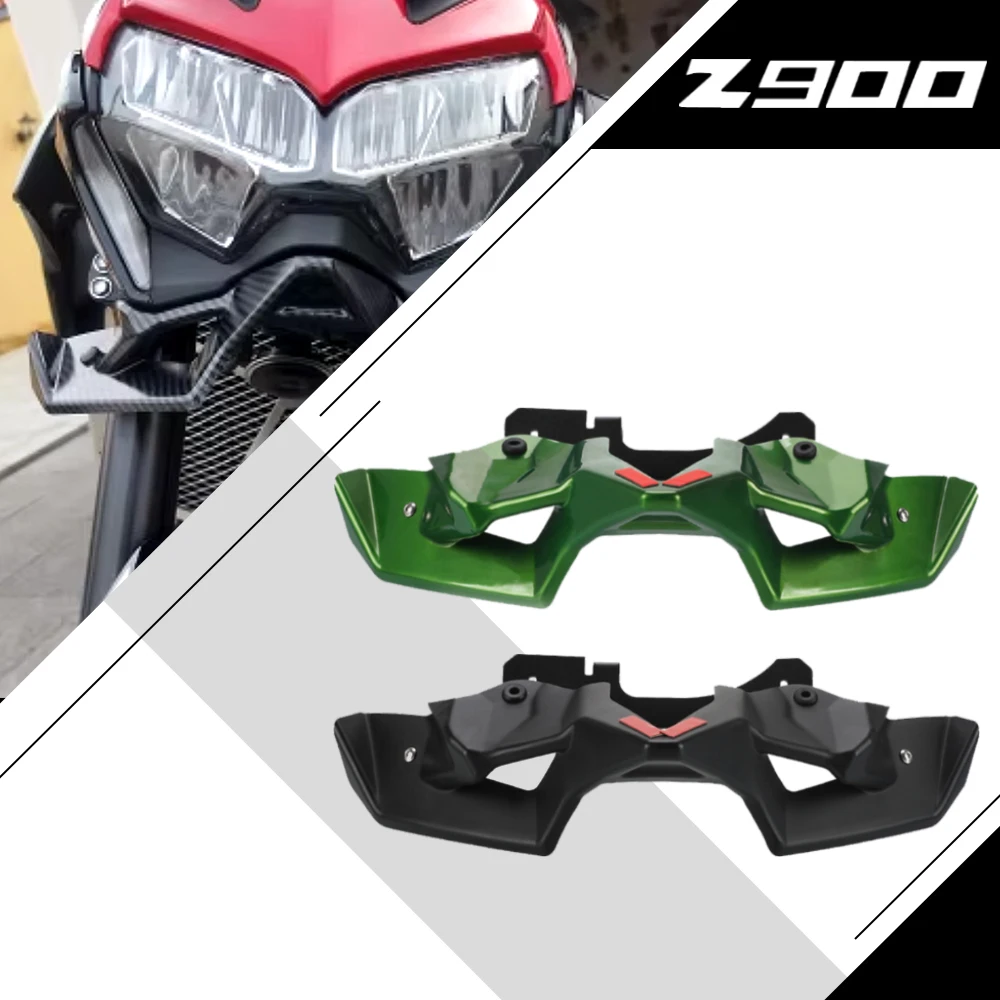 

For Kawasaki Z900 Z 900 ABS SE 2020 2021 2022 2023 2024 2025 Motorcycle Accessories Front Winglet Aerodynamic Wing Spoiler Kit