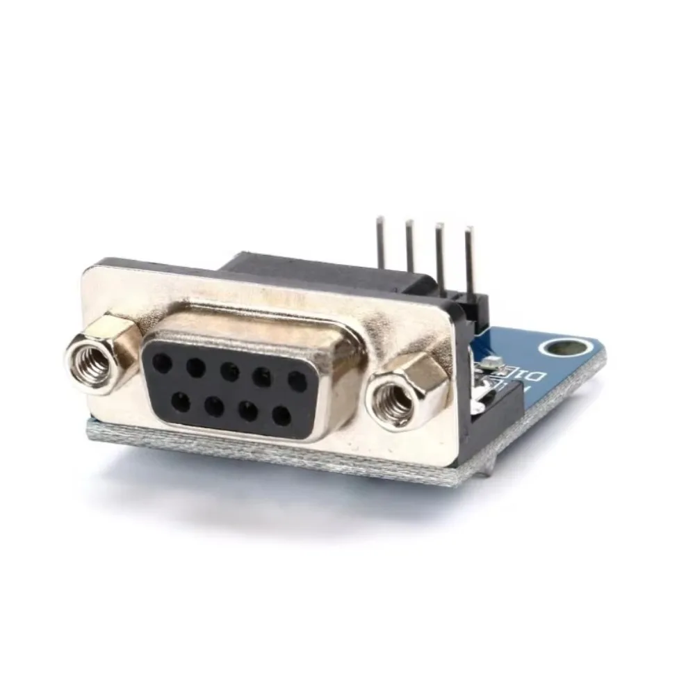 10 ピース/ロット MAX3232 チップ点滅ボード RS232 から TTL シリアルポートコンバータモジュール