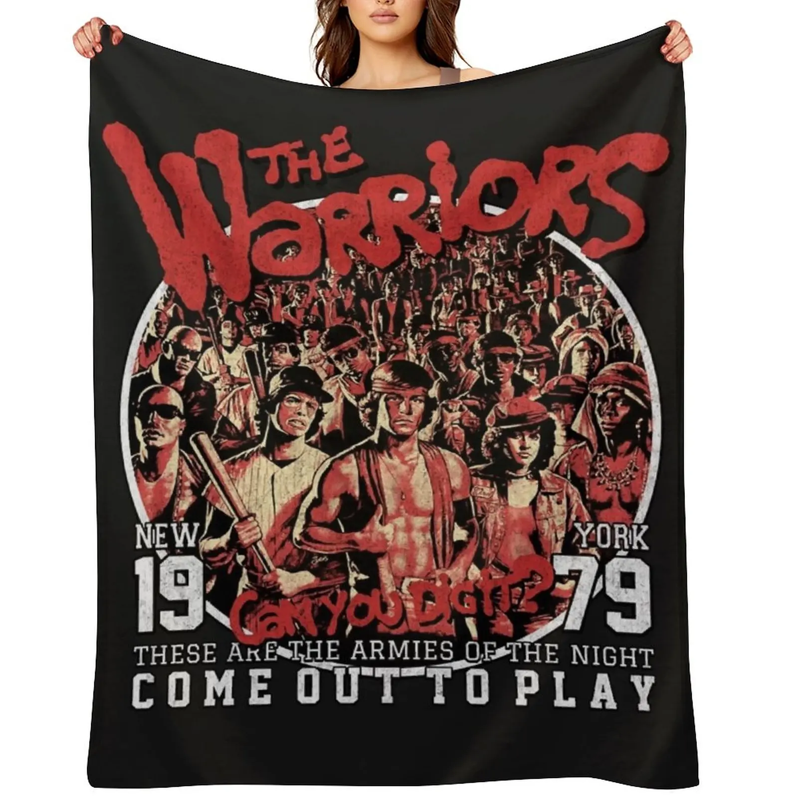 The warriors, walter hill, thriller, action Throw Blanket Hair Single Soft Plaid Loose Luxury Blankets