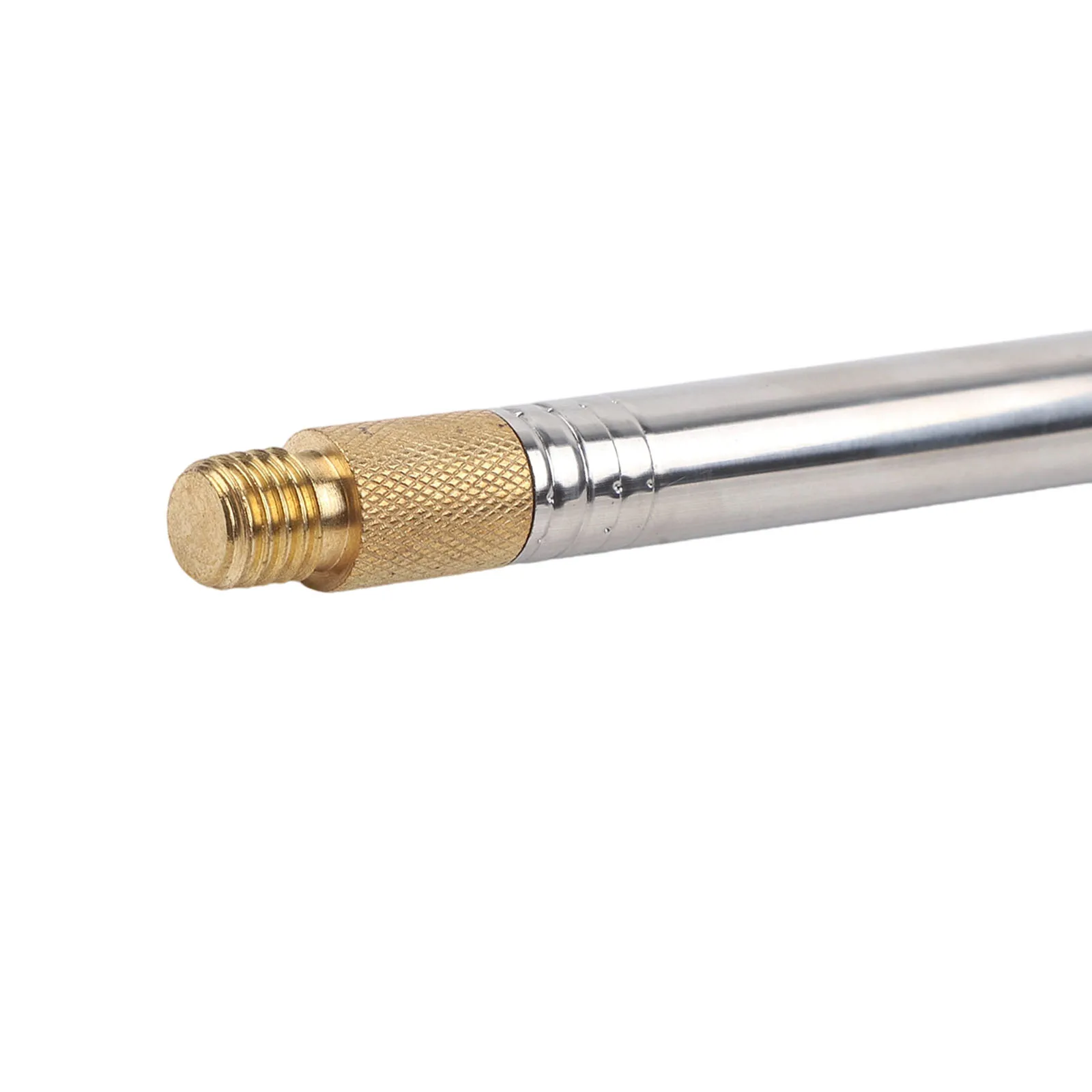 Silver 201 Stainless Steel Telescopic Whip 10 14 15 Sections For For GP PAC12 JPC7 Amateur Radio Shortwave For Yagi DIY Parts