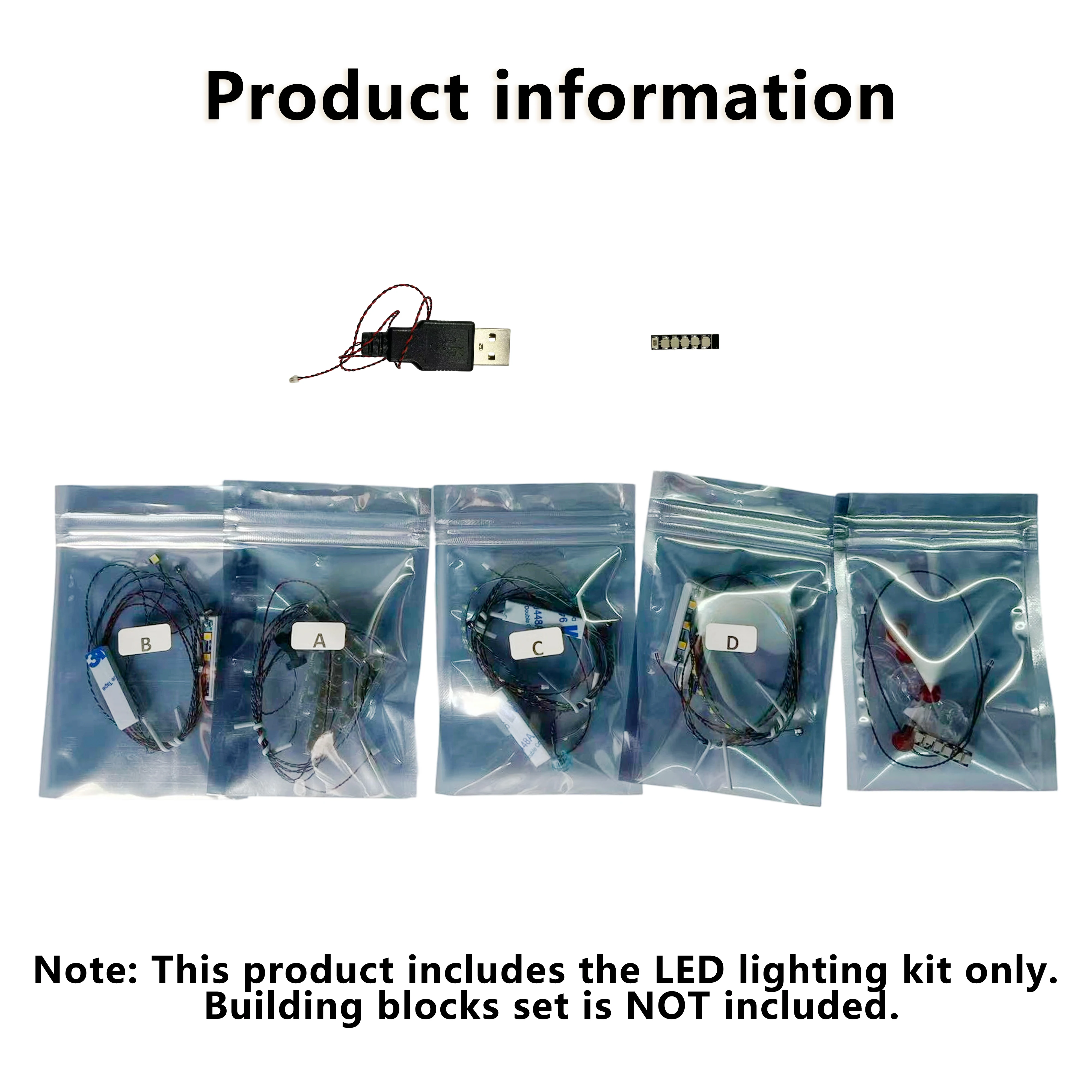 LED-verlichtingsset compatibel met 75331 Sci-Fi Space Gunship bouwstenen model decoratieve verlichtingsset (alleen verlichting)
