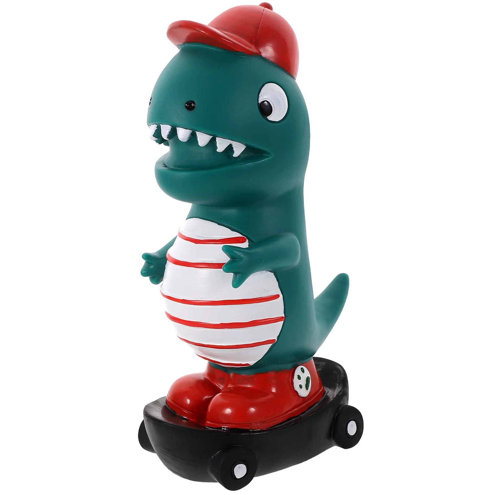 Dinosaurusvormige spaarpot Vinyl Muntbank Desktop Geldpot Creatieve muntcontainer Decoratieve spaarpot voor verjaardagscadeaus