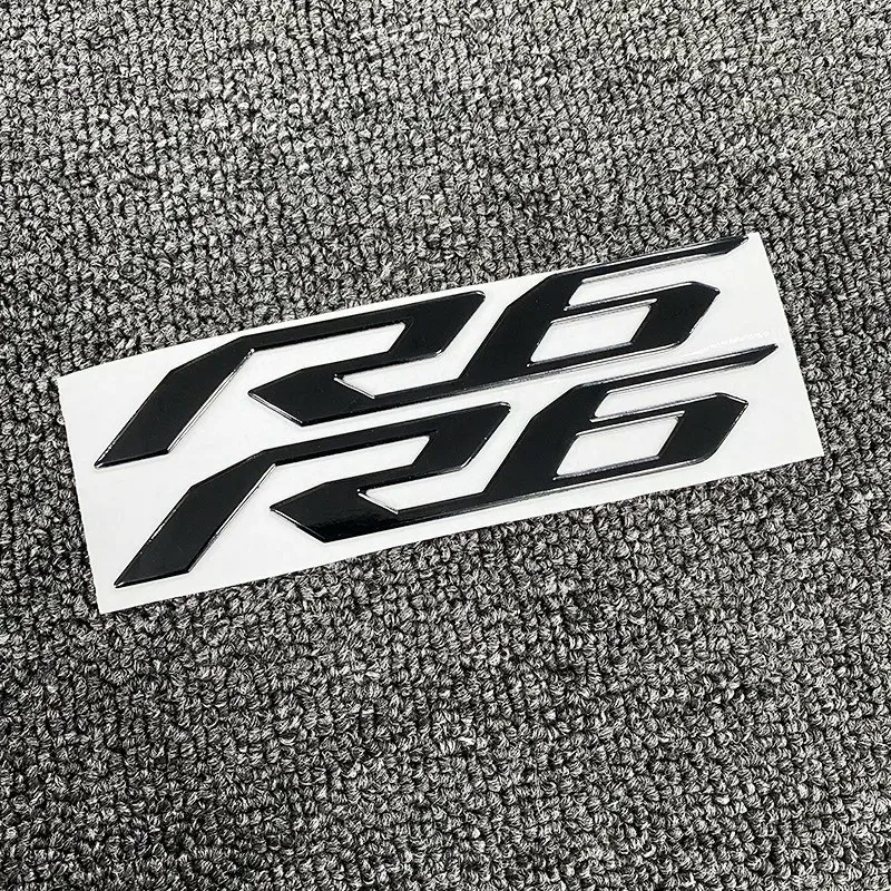 R6 3D Set Stickers Motorcycle Accessories Fueltank Fuel Tank Pad Reflective Fairing Kit Decals Gold For Yamaha YZF R 6 1999 2009