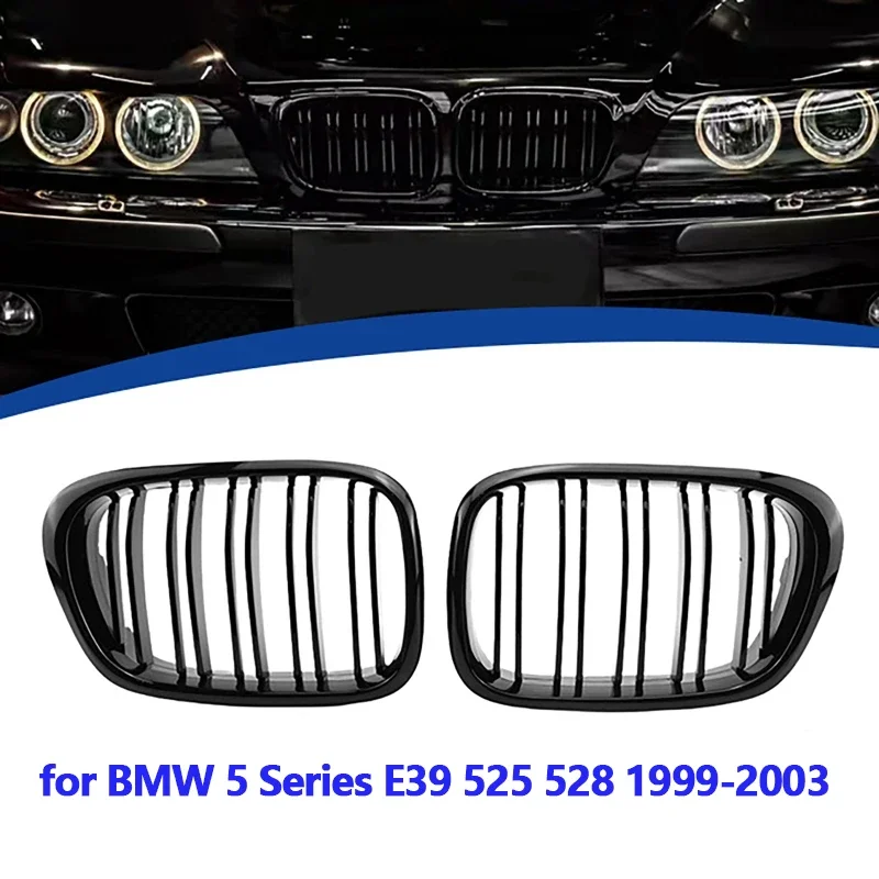 

Car Front Bumper Grill Front Kidney Grille for BMW 5 Series E39 525 528 1999-2003
