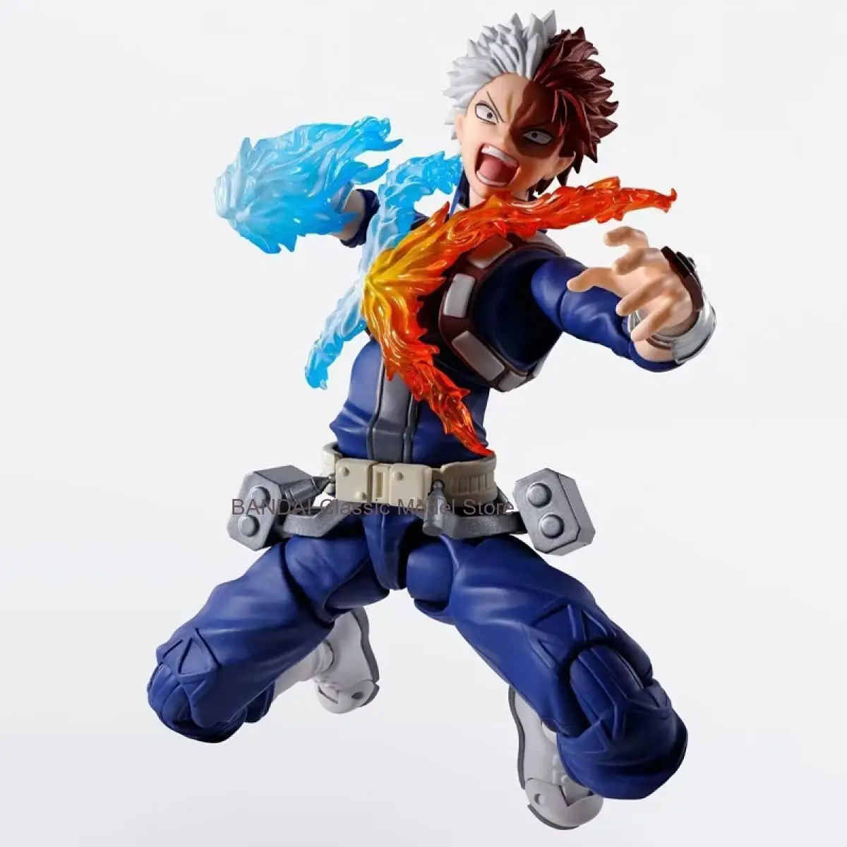 BANDAI S.H.Figuarts My Hero Academia Todoroki Shoto Actionfigur – PVC-Sammlermodell, Ornament, Puppenspielzeug, Geschenk