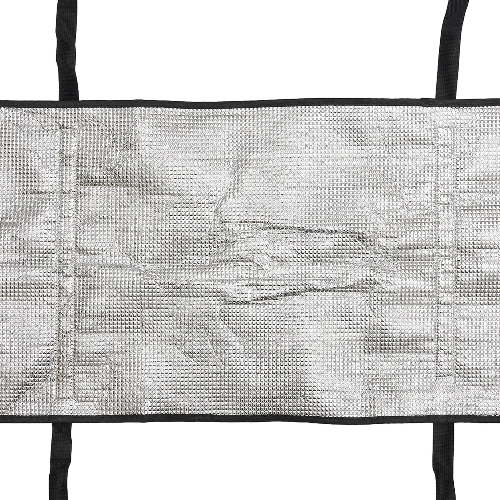 For Air Conditioning Heat Shield Cooling Heat Insulation Prevent Sun Exposure Silver Brand New And Practical For