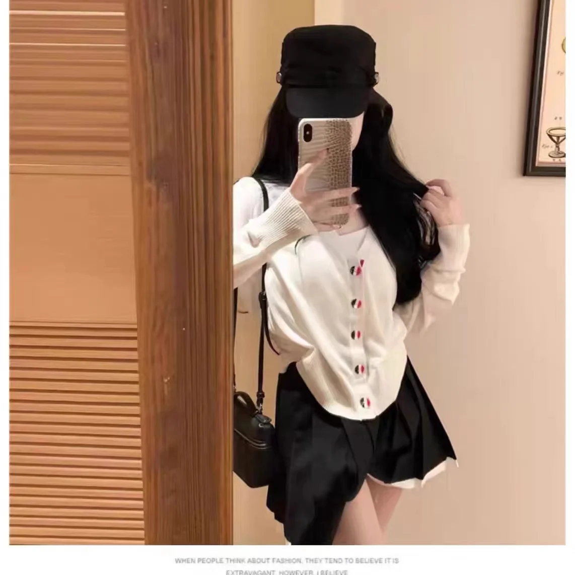 Cardigan ouvert tricoté léger en v pour femmes, décontracté, ample, à rayures, vêtements de Protection solaire assortis avec tout, nouvelle collection automne