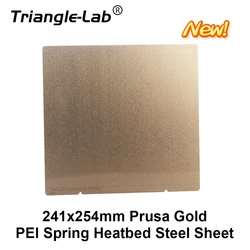 C Trianglelab 양면 질감 PEI 용수철 열판 강판 인쇄 베이스, Prusa i3 MK2.5S Mk3 MK3S 용, 241x254mm, 신제품