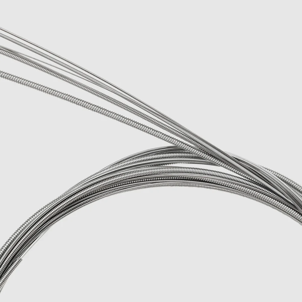 

6pcs Electric Guitar Strings Set Replacement Acoustic Folk Guitar String Durable Metal Music String Tuning Accessory For