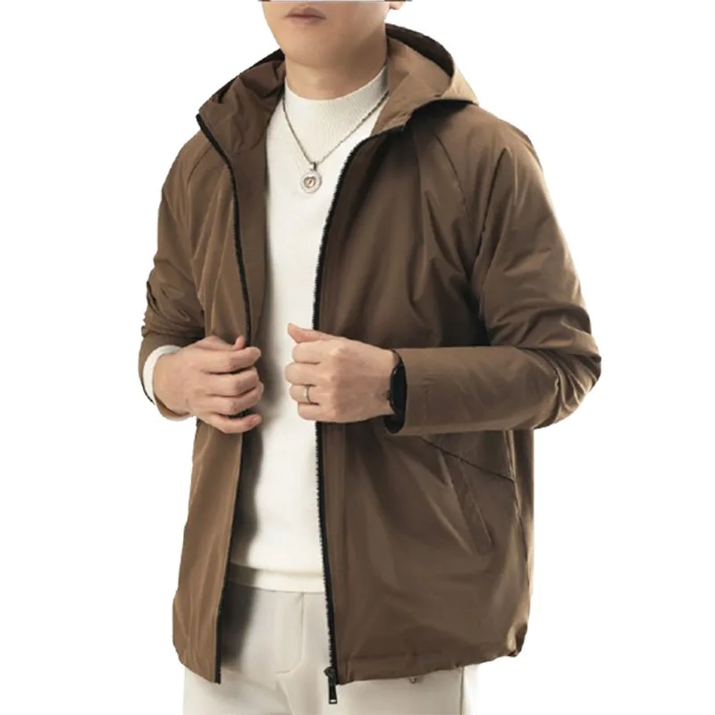 2025 New men's business casual jacket, lightweight sun-protective clothing, breathable and comfortable sun-protective clothing,