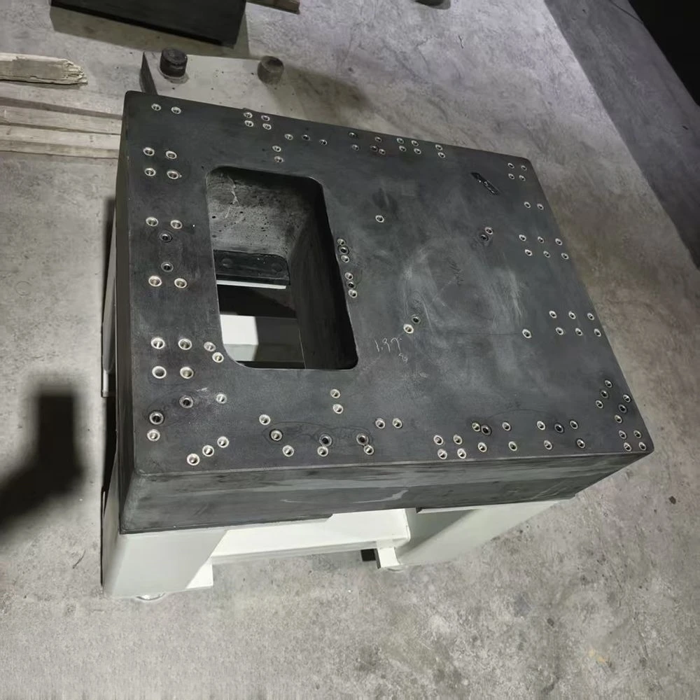 Marble slab wear-resistant punching inspection table marble component