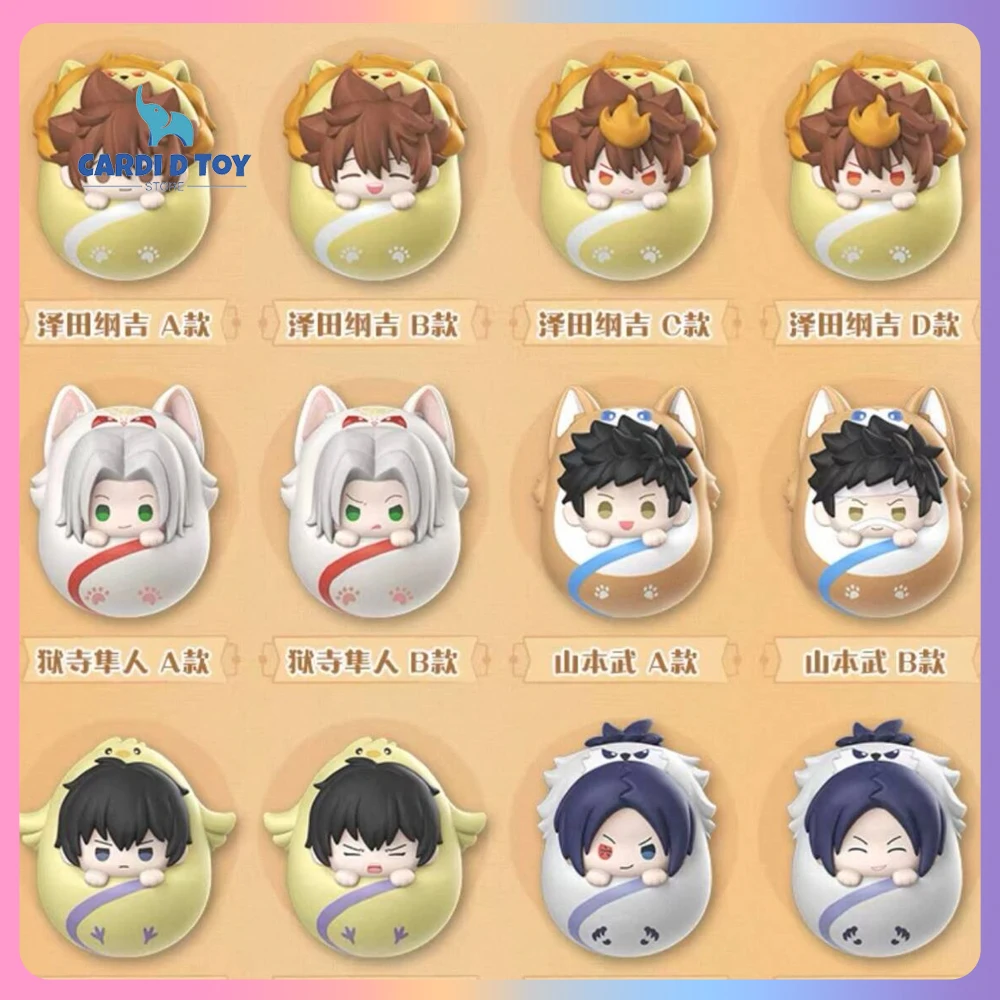 Nueva Caja Sorpresa Original Katekyo Hitman Reborn con Figuras de Anime, Periféricos y Cuentas Mochi Mochi, Juguete de Regalo, Figura de Mascota Adorable, Caja Misteriosa