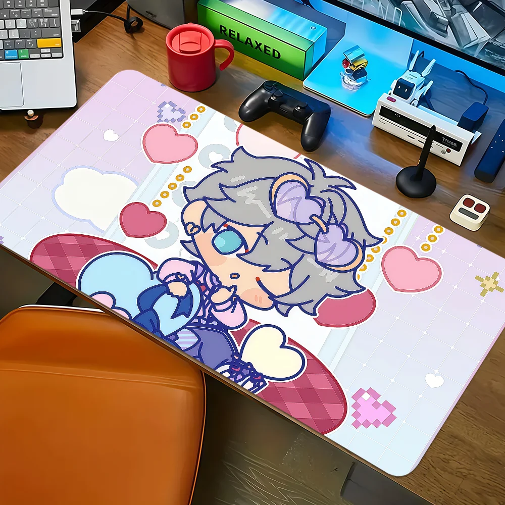 game e-ensemble s-stars chibi Hibiki wataru Sagiri esu Non-slip Lockedge Thickened Desktop MousePad Large Gaming Office Student