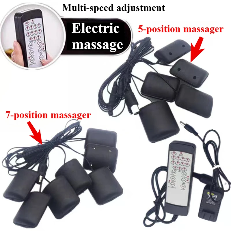 DIY Electric Toys Vibration Motor Set Multi-Part Massage Sofa Accessories Electric Lumbar Pillow Multiple Modes 5/7 Massager