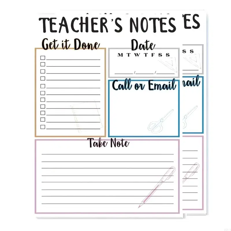 D0UA 50 листов учитель учитель для учителя для списка ноутбуков.