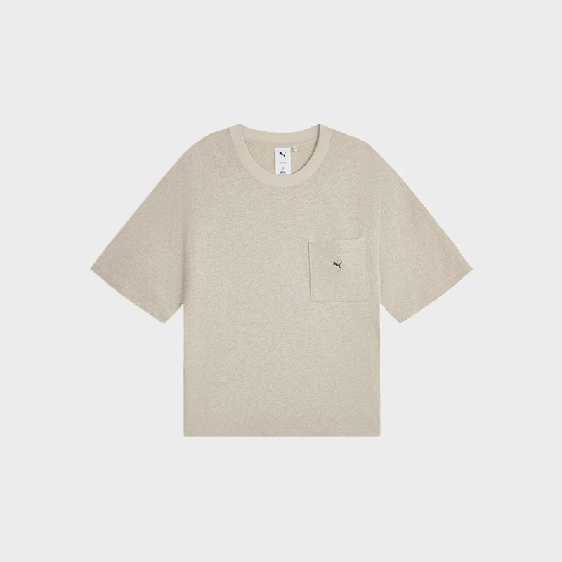 Puma genuine unisex round neck loose fitting pullover casual short sleeved T-shirt 638028-82