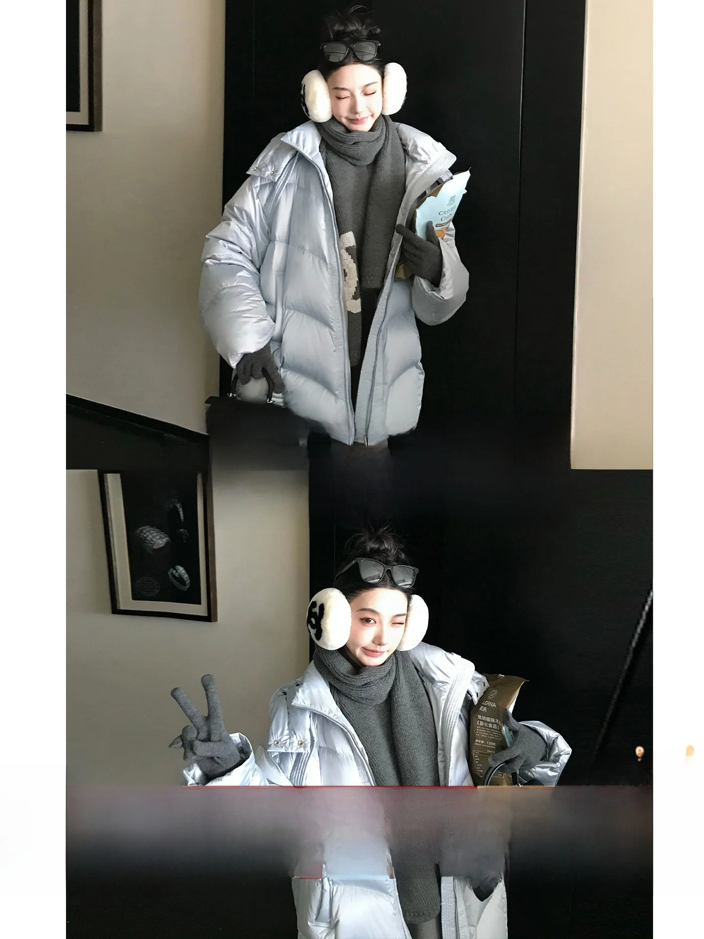 

Теплый пуховый жилет с атласной поверхностью, стеганый, винтажный, для повседневной носки, утепленный, с длинными рукавами, на молнии, белый.