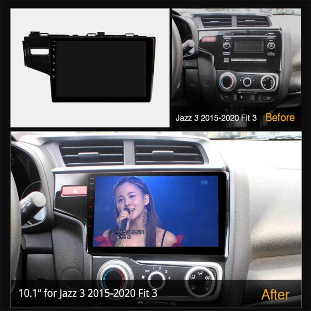 

Carplay Car Radio Audio Gps Navigation For Honda Fit Jazz 2014 2015 Android Auto Multimedia Player Video Stereo Head Unit DSP 4G