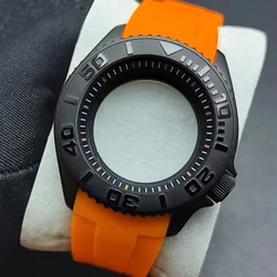 NH35 Case 42mm High-quality Men's Watches Steel Black Case NH35 NH36 Movement Case Watch Accessories Sapphire Glass 22mm Band