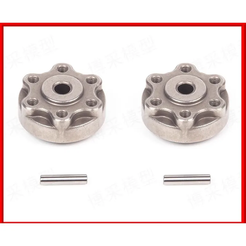 

2.2 One-Piece Wheel Hex Hubs 7mm Axle for KM TH01281 RC Crawler, Integrated Hex Adapters Original Replacement Parts