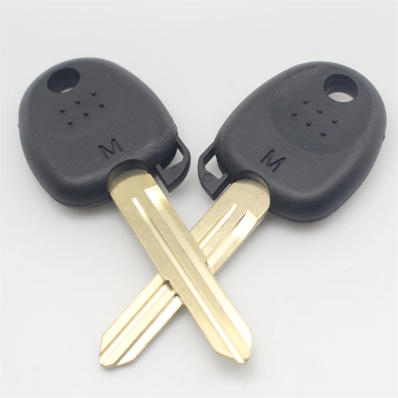 FLYBETTTER 10Pcs OEM Key Case Transponder Remote Key Shell For Hyundai Tucson Elantra Left Blade