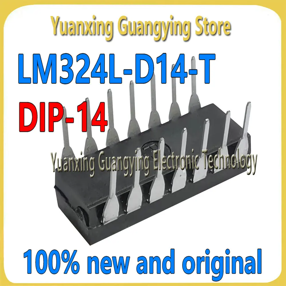 (5 pieces) UTC LM324L-D14-T LM324L LM324 Inline DIP-14 Operational Amplifier Chip IC 100% Brand New & Original