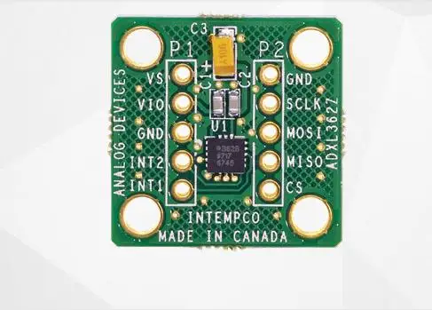 EVAL-ADXL382-1Z (Stamp Evaluation Board) Acceleration sensor