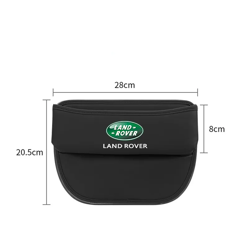 PU Leather Car Seat Gap Storage Box Holder Auto Organizer For Land Rover Range Rover Evoque discovery Freelander Car Accessories view 6