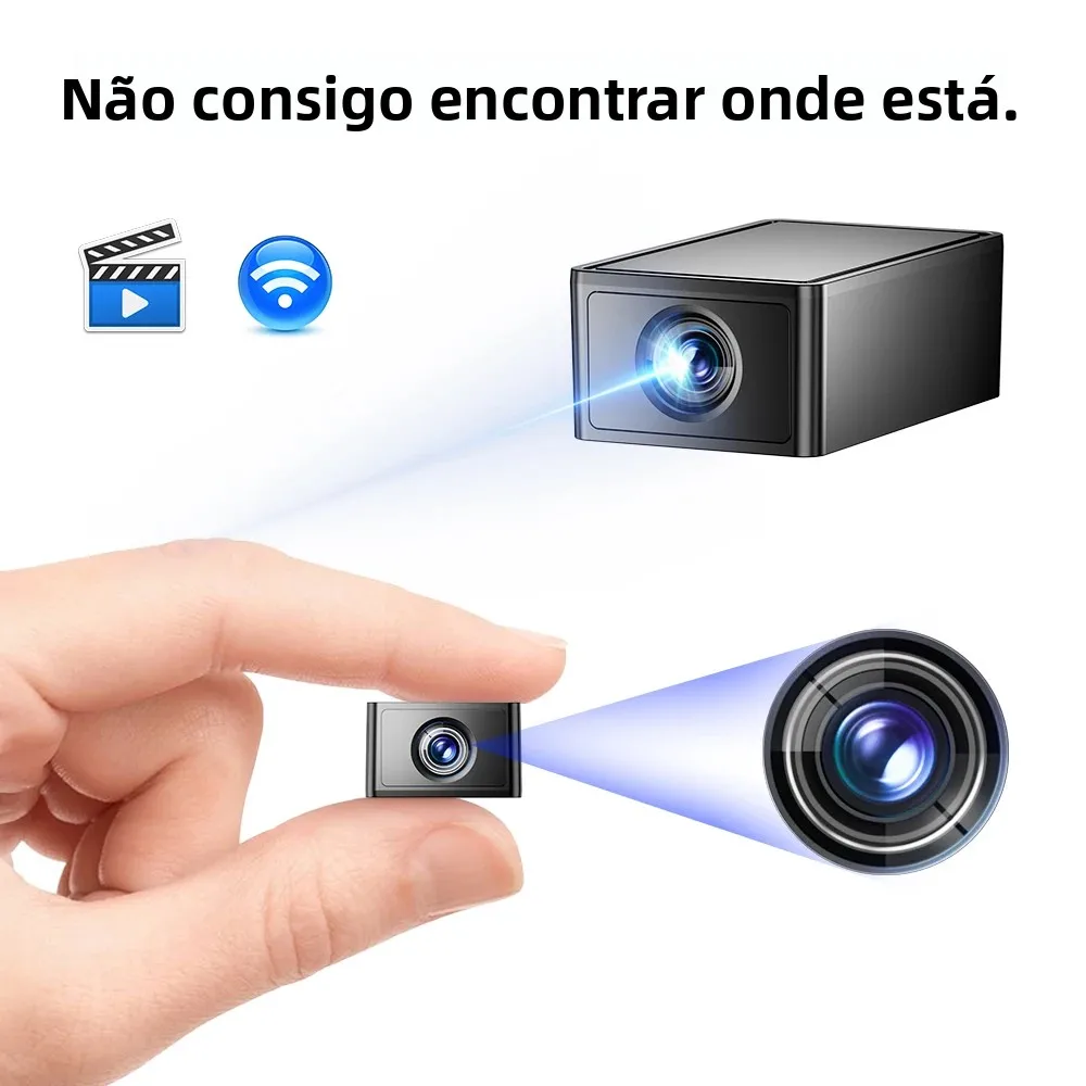 Câmera de Vigilância USB WiFi 1080P HD - Câmera de Monitoramento Remoto Sem Fio com Interface USB