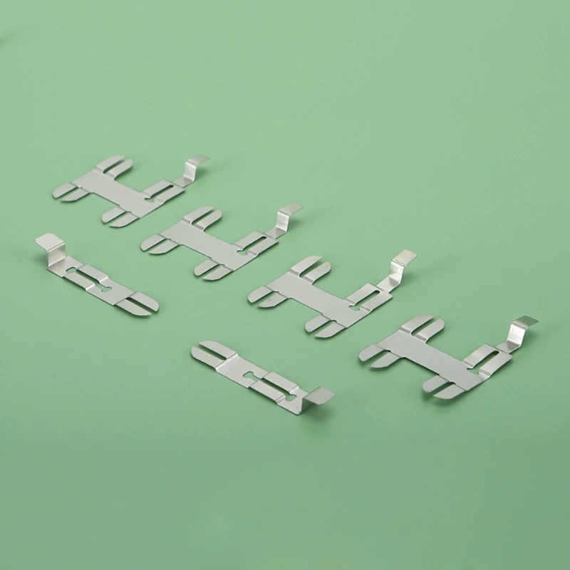 10 miếng Đầu nối pin Niken dành cho những người đam mê điện tử Áp dụng cho ngành công nghiệp điện và điện tử