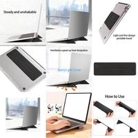 C7AB Foldable Laptop Stand Notebook Stand Ventilation PC Rack Ergonomic Laptop Holder Desk Mount Stand for PC Laptop